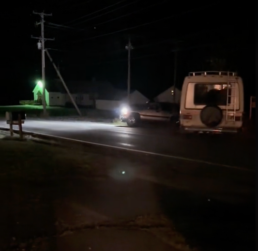 Motorhome crash viral video