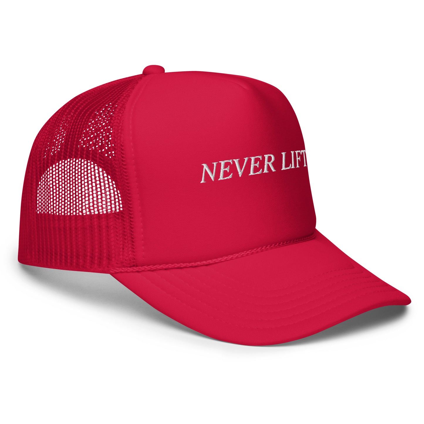 NEVER LIFT trucker hat