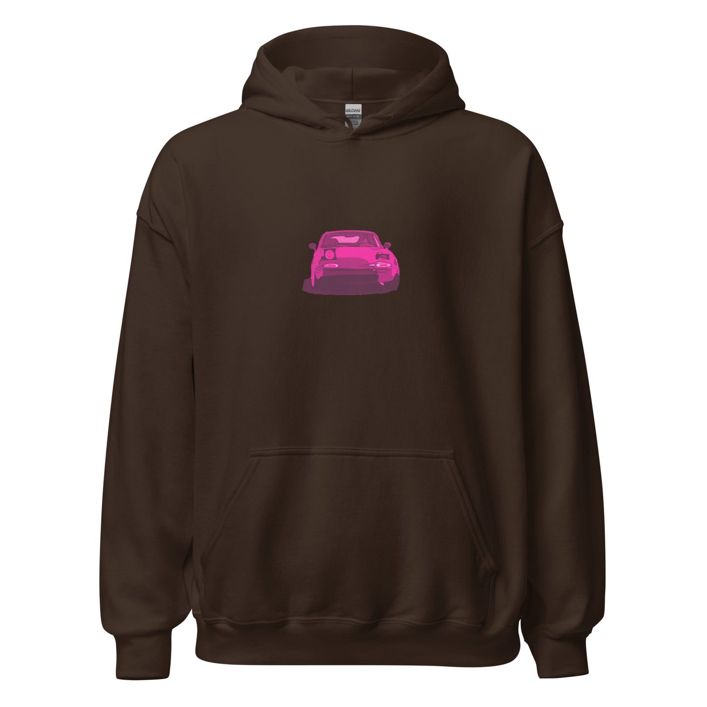 Hot Pink Mazda Miata MX5 hoodie