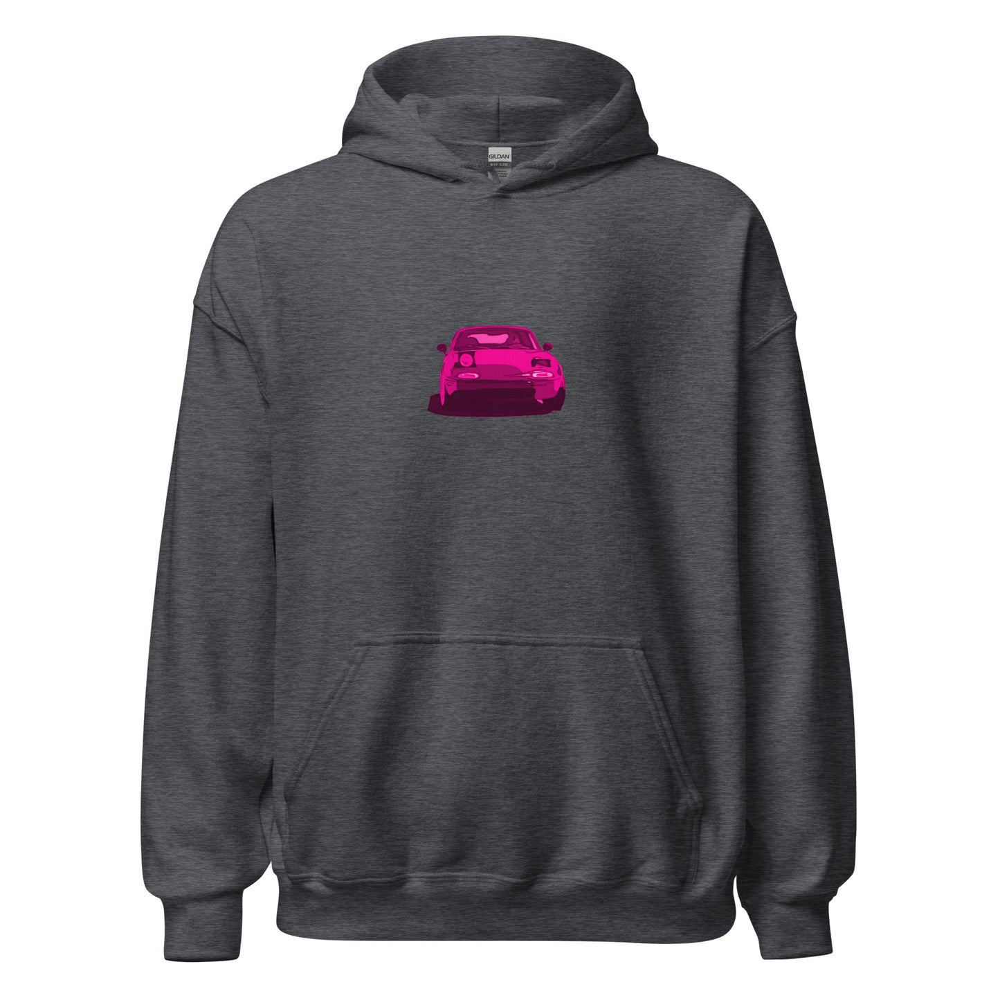 Hot Pink Mazda Miata MX5 hoodie