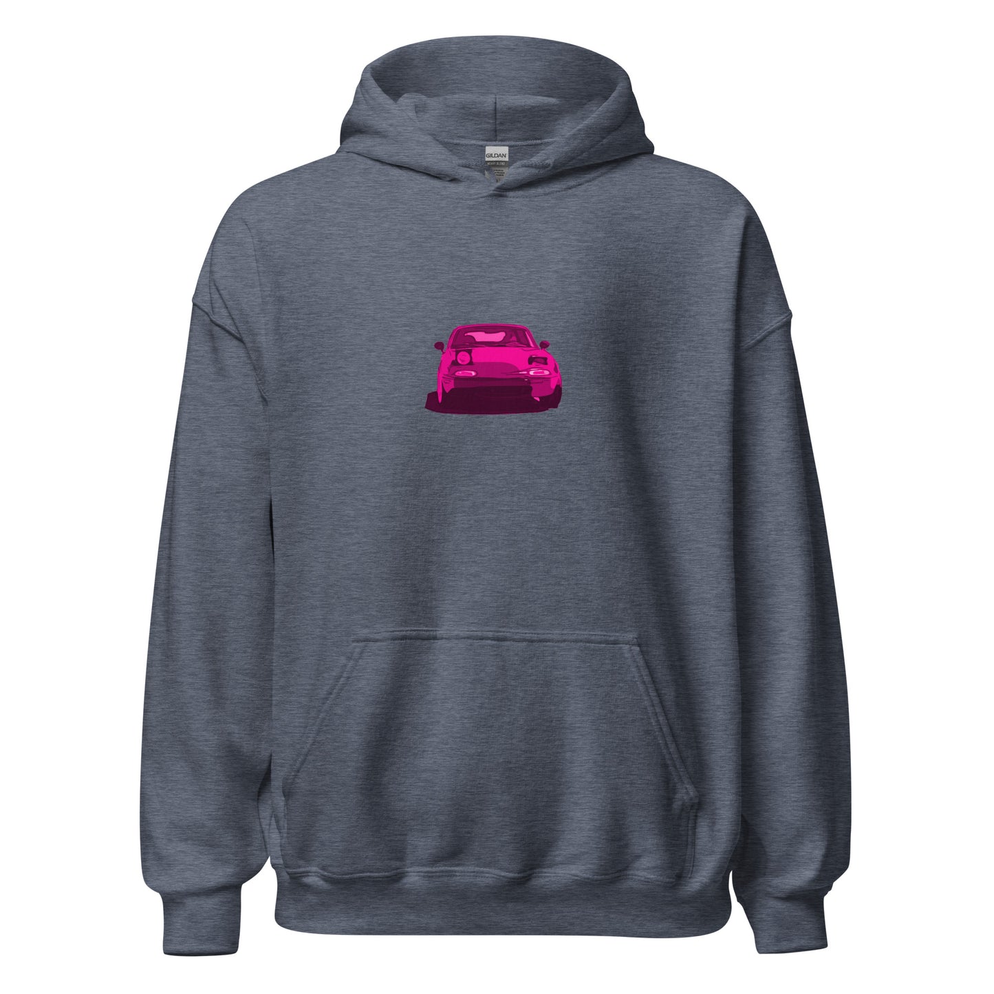 Hot Pink Mazda Miata MX5 hoodie