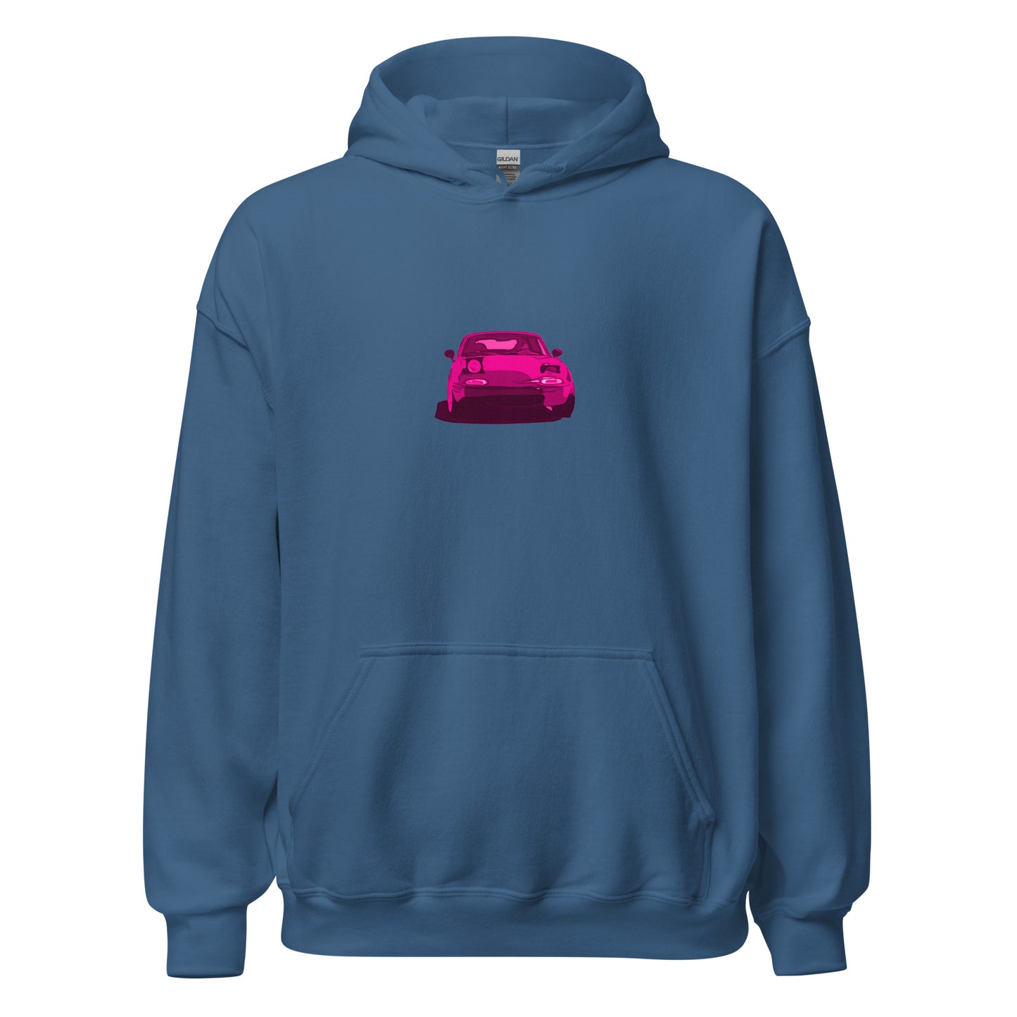 Hot Pink Mazda Miata MX5 hoodie