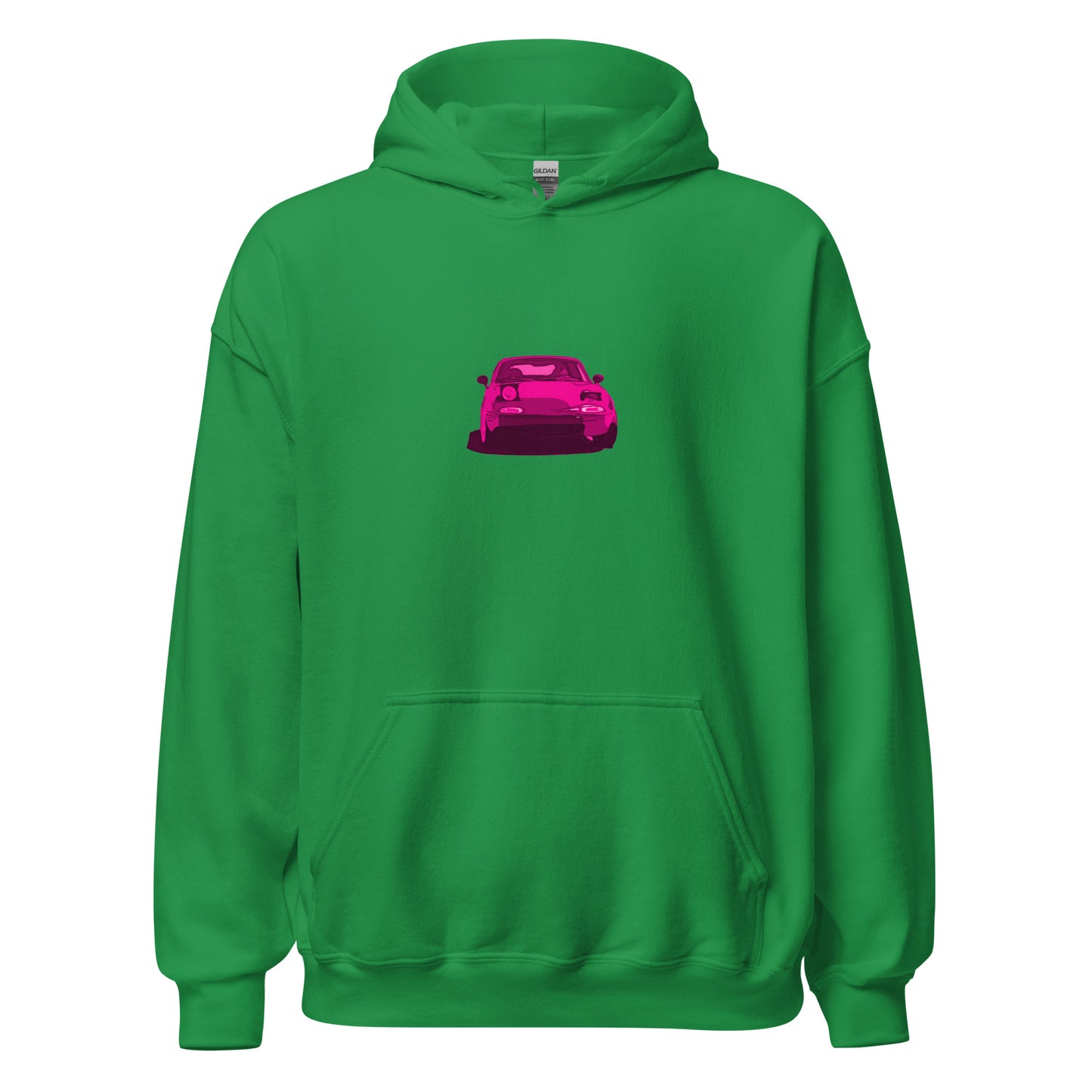 Hot Pink Mazda Miata MX5 hoodie