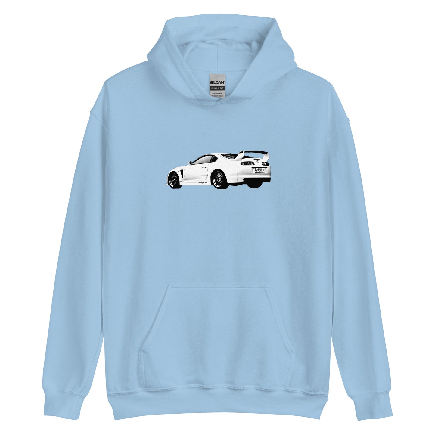 White MK4 Toyota Supra Hoodie