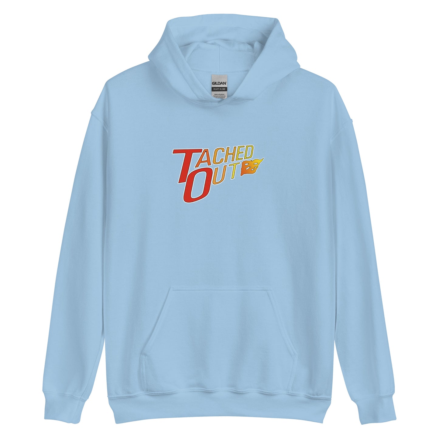Tached Out Evil Eye Logo Hoodie