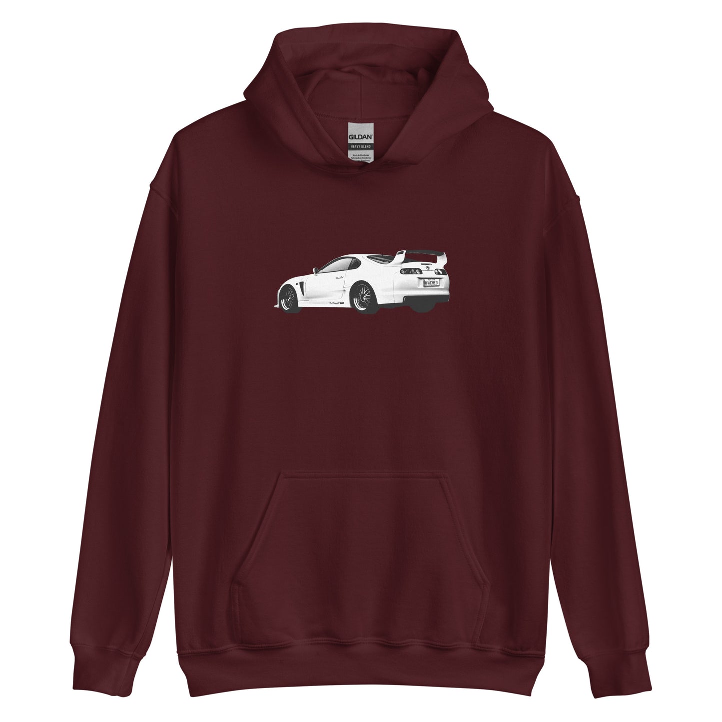 White MK4 Toyota Supra Hoodie