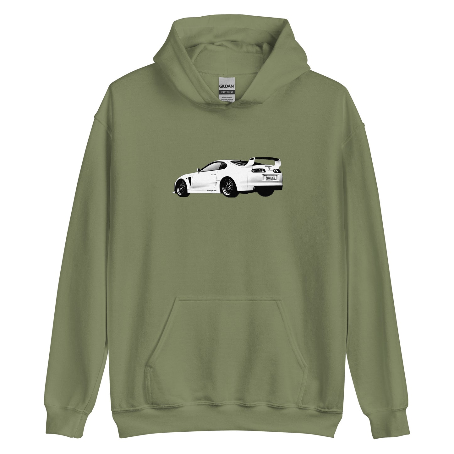 White MK4 Toyota Supra Hoodie
