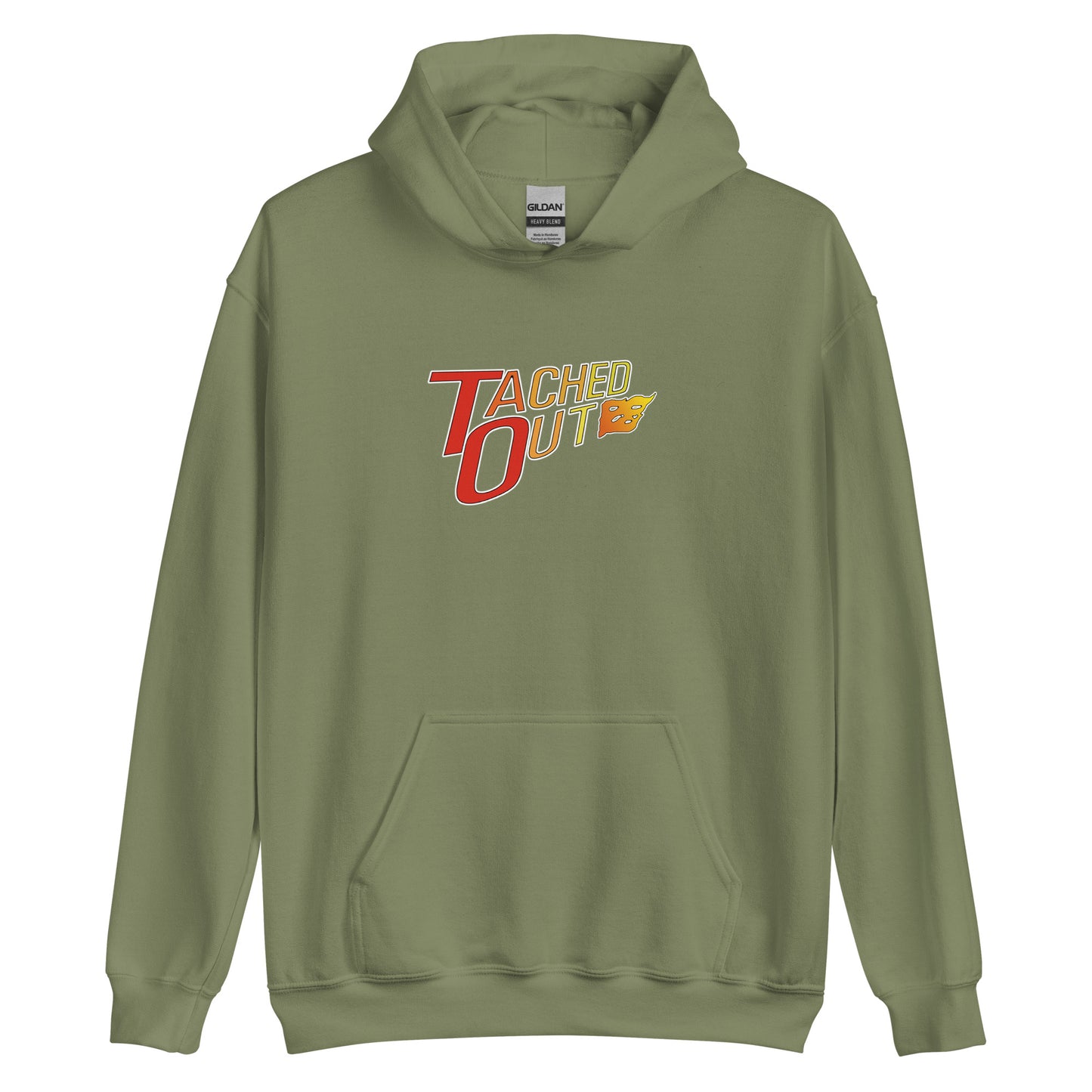 Tached Out Evil Eye Logo Hoodie