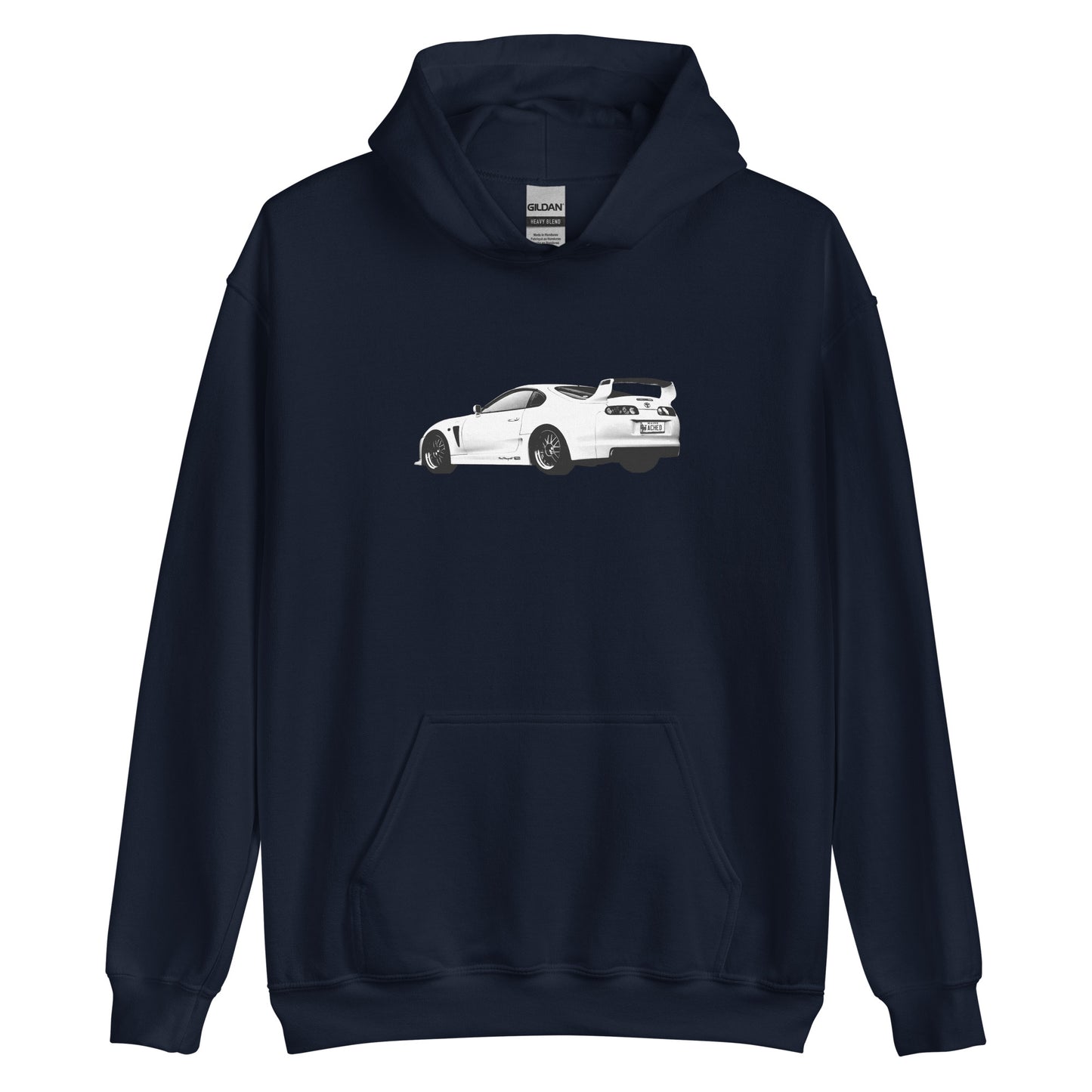 White MK4 Toyota Supra Hoodie