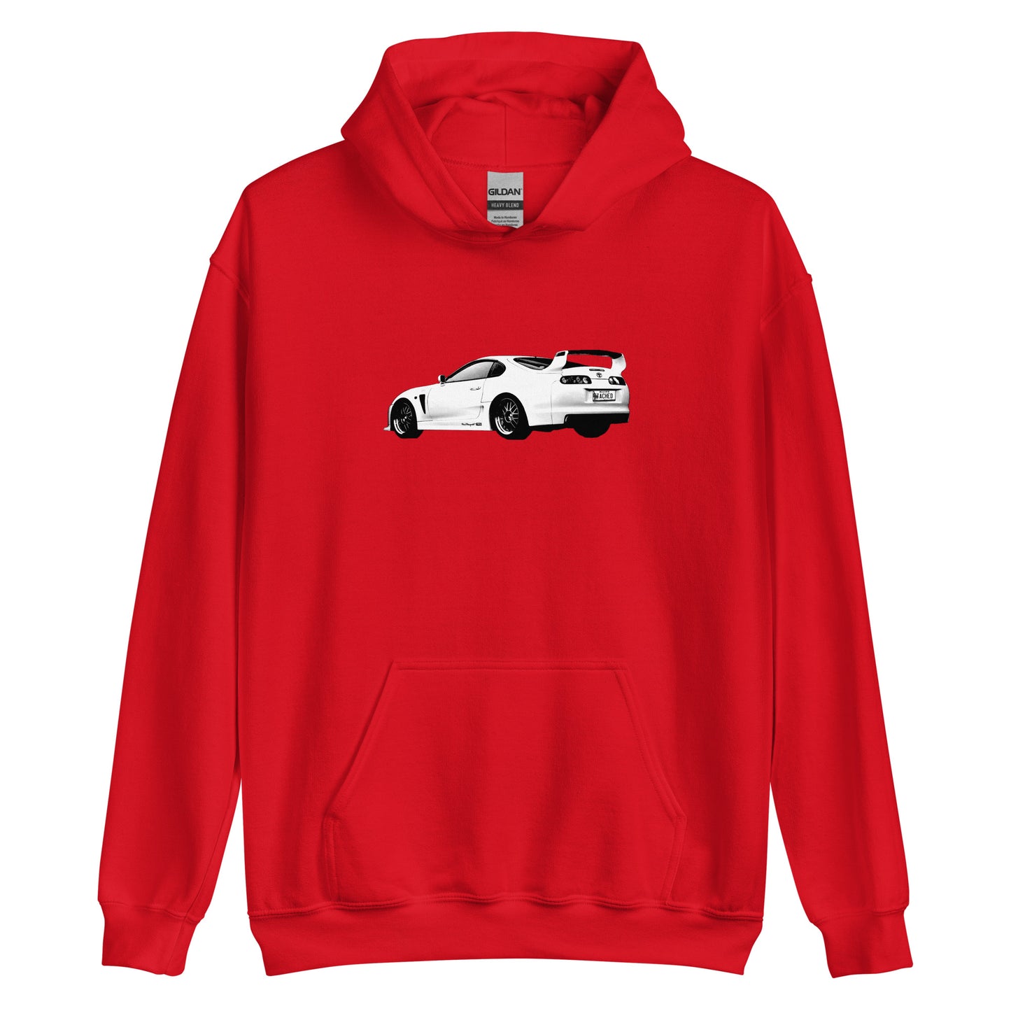 White MK4 Toyota Supra Hoodie