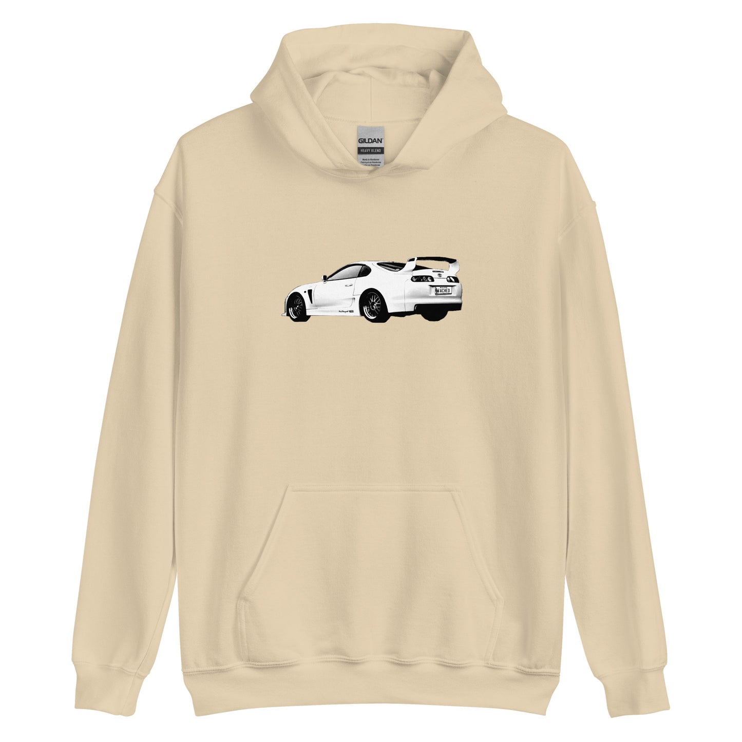 White MK4 Toyota Supra Hoodie