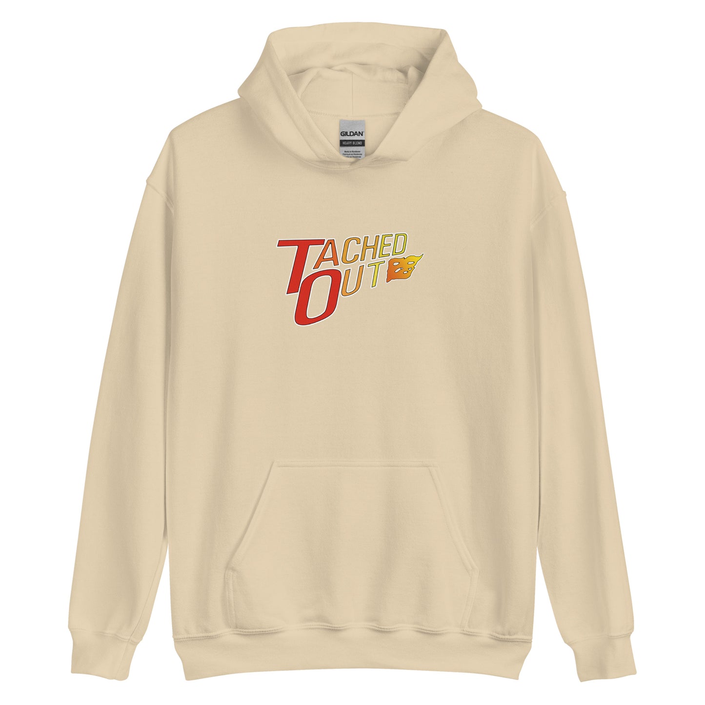 Tached Out Evil Eye Logo Hoodie