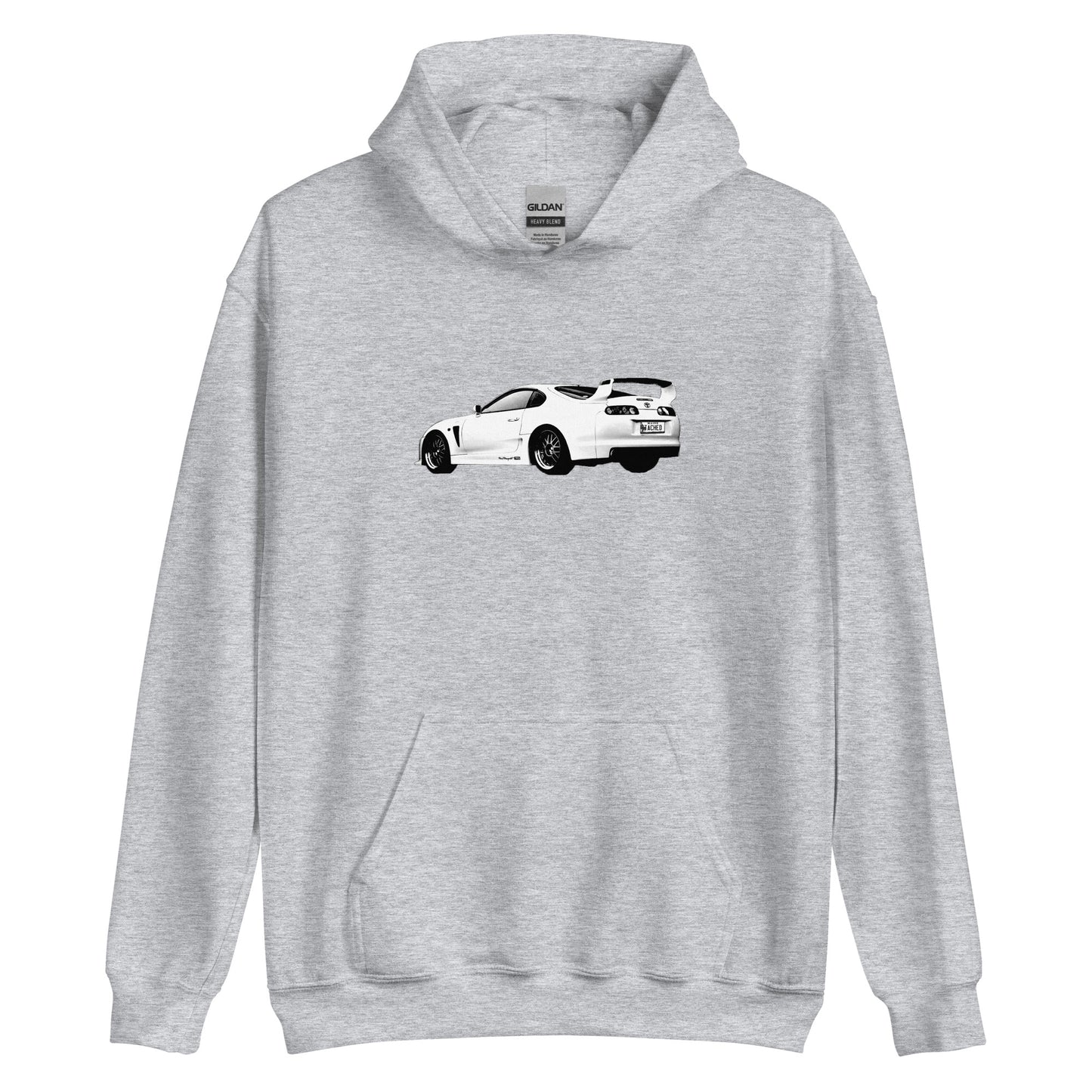 White MK4 Toyota Supra Hoodie