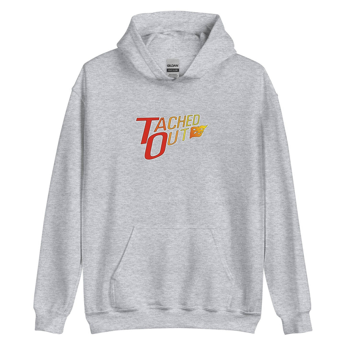 Tached Out Evil Eye Logo Hoodie