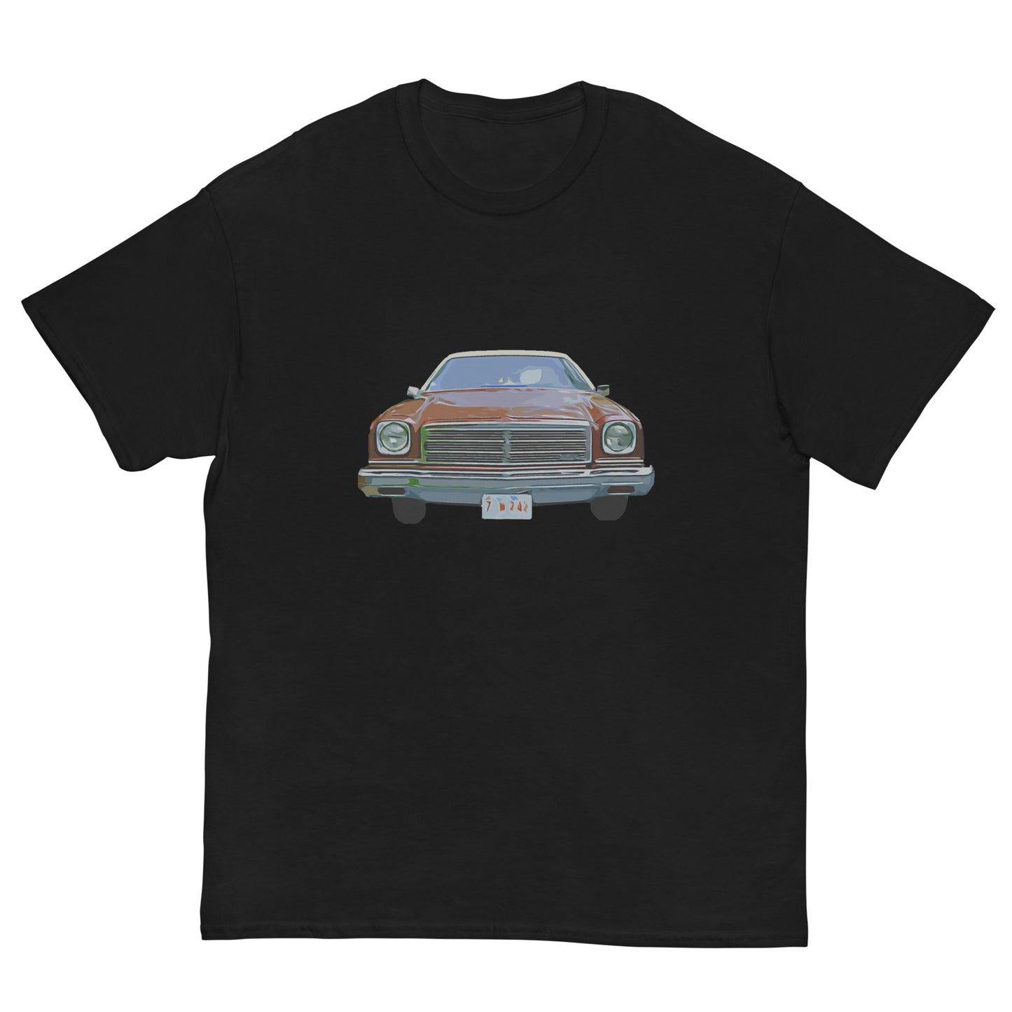 Men's 1974 Malibu Classic Chevelle Front and Back T-Shirt