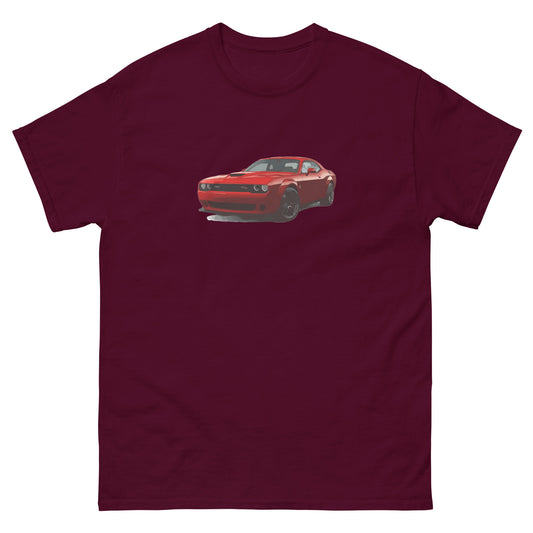 Dodge Challenger Tached Out logo T Shirt