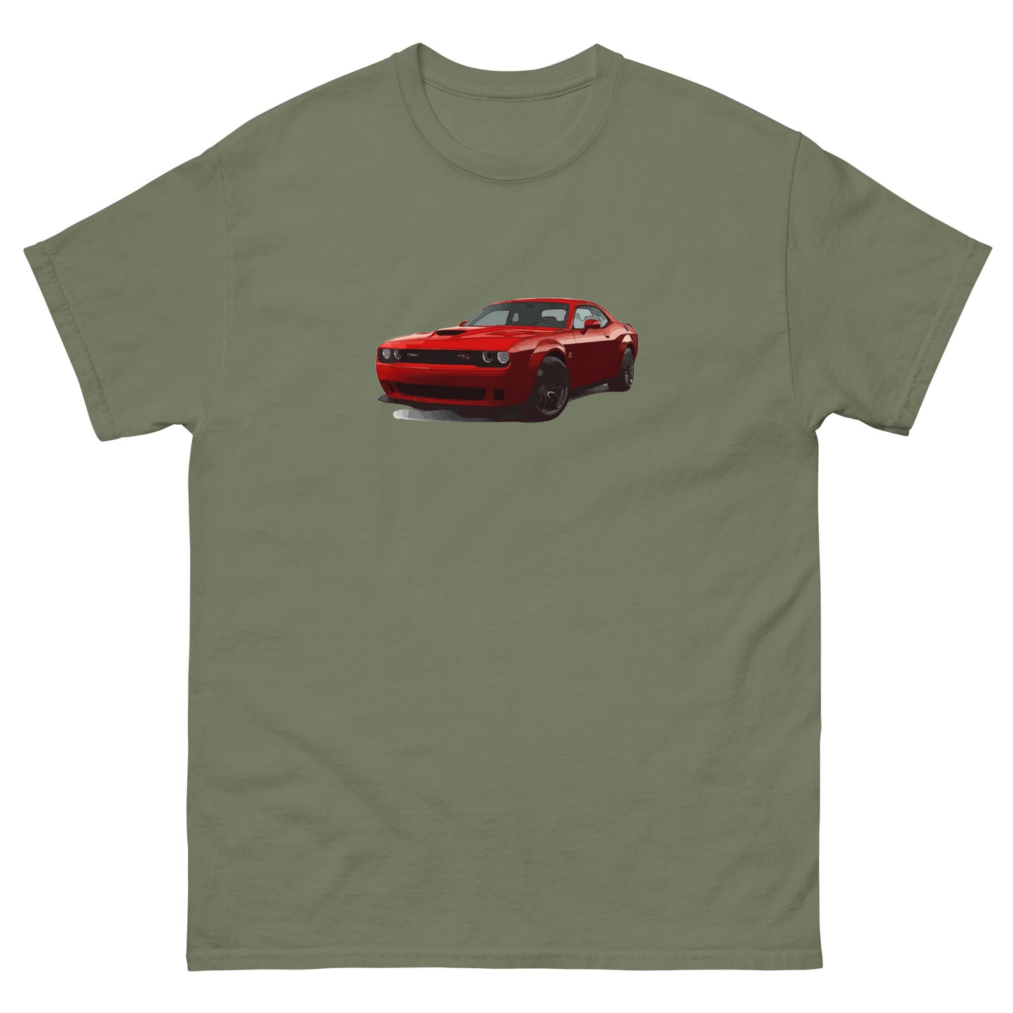 Dodge Challenger Tached Out logo T Shirt