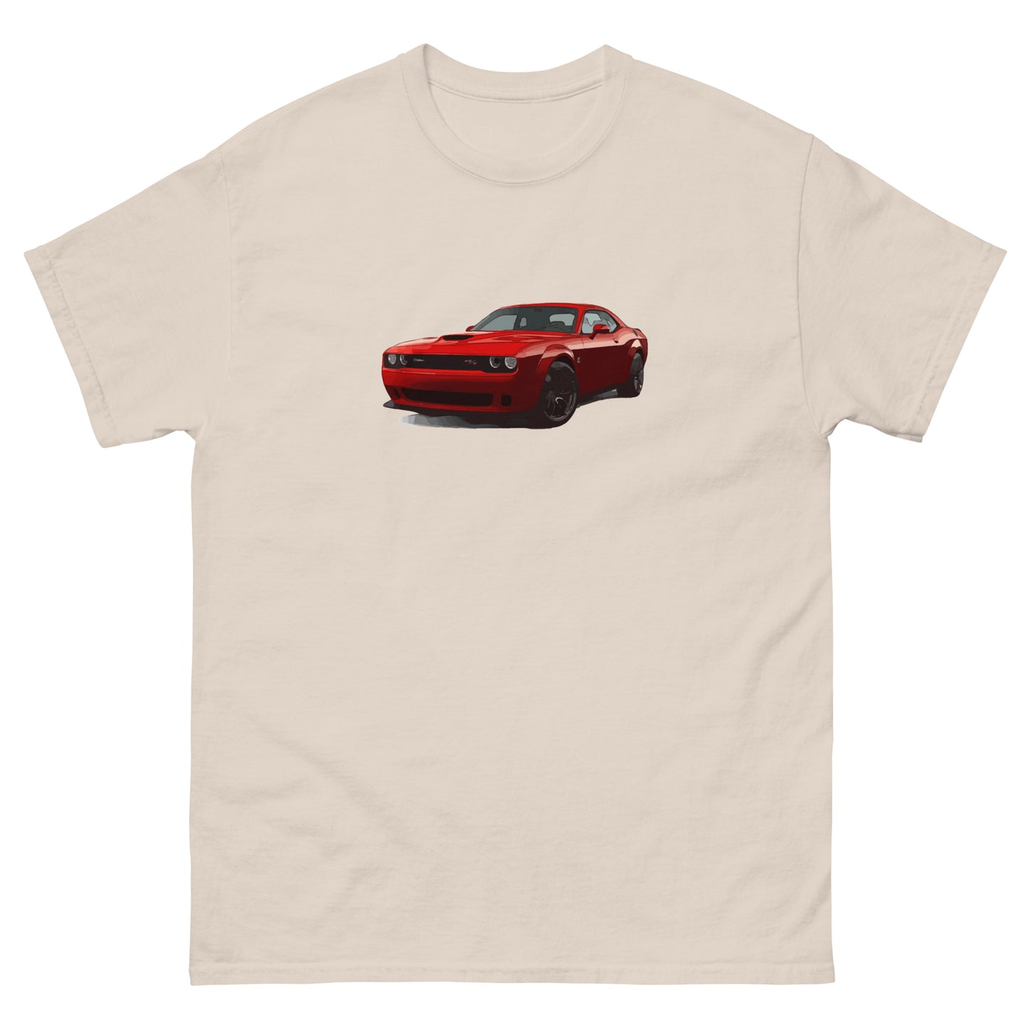 Dodge Challenger Tached Out logo T Shirt