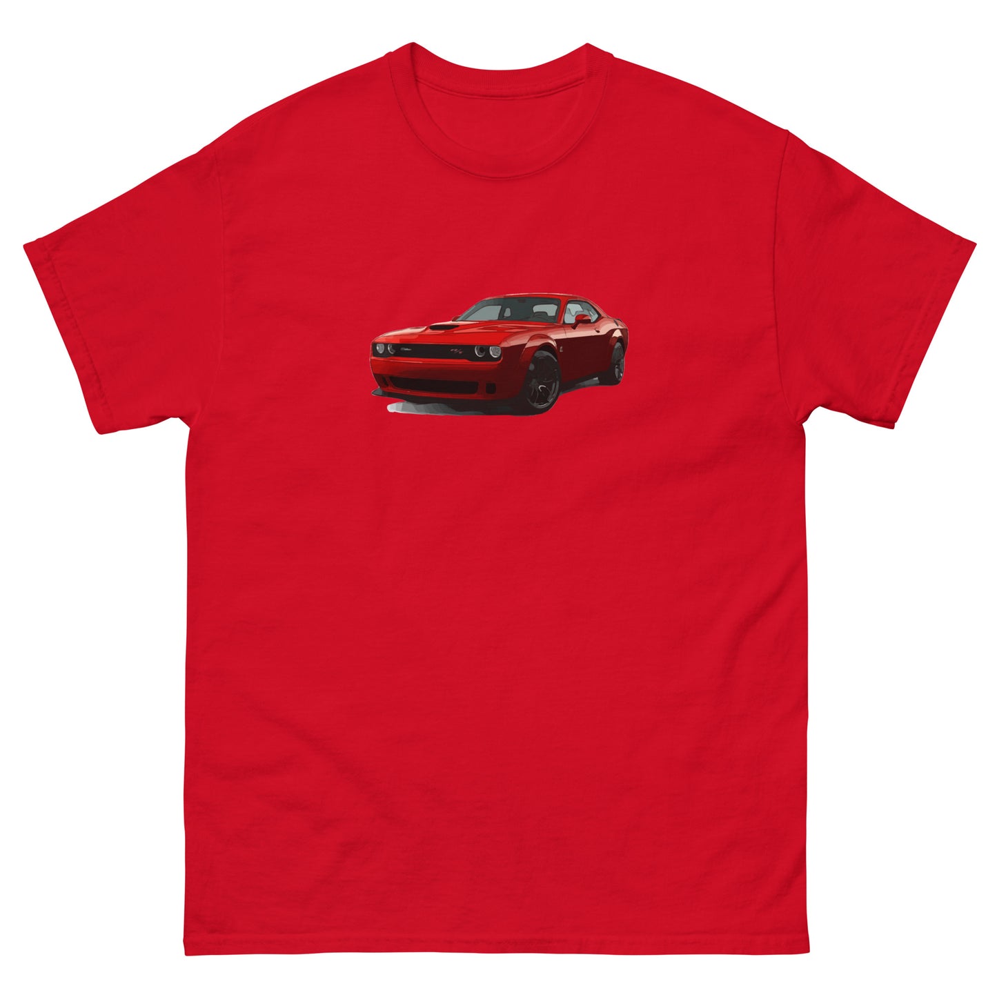 Dodge Challenger Tached Out logo T Shirt