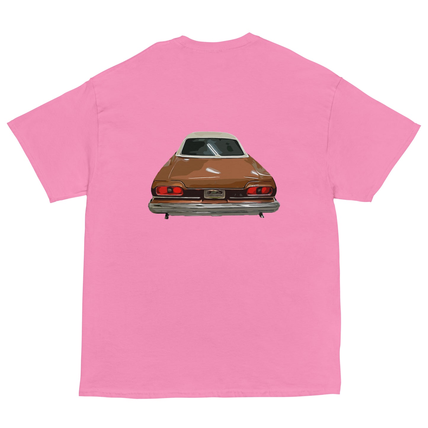 Men's 1974 Malibu Classic Chevelle Front and Back T-Shirt