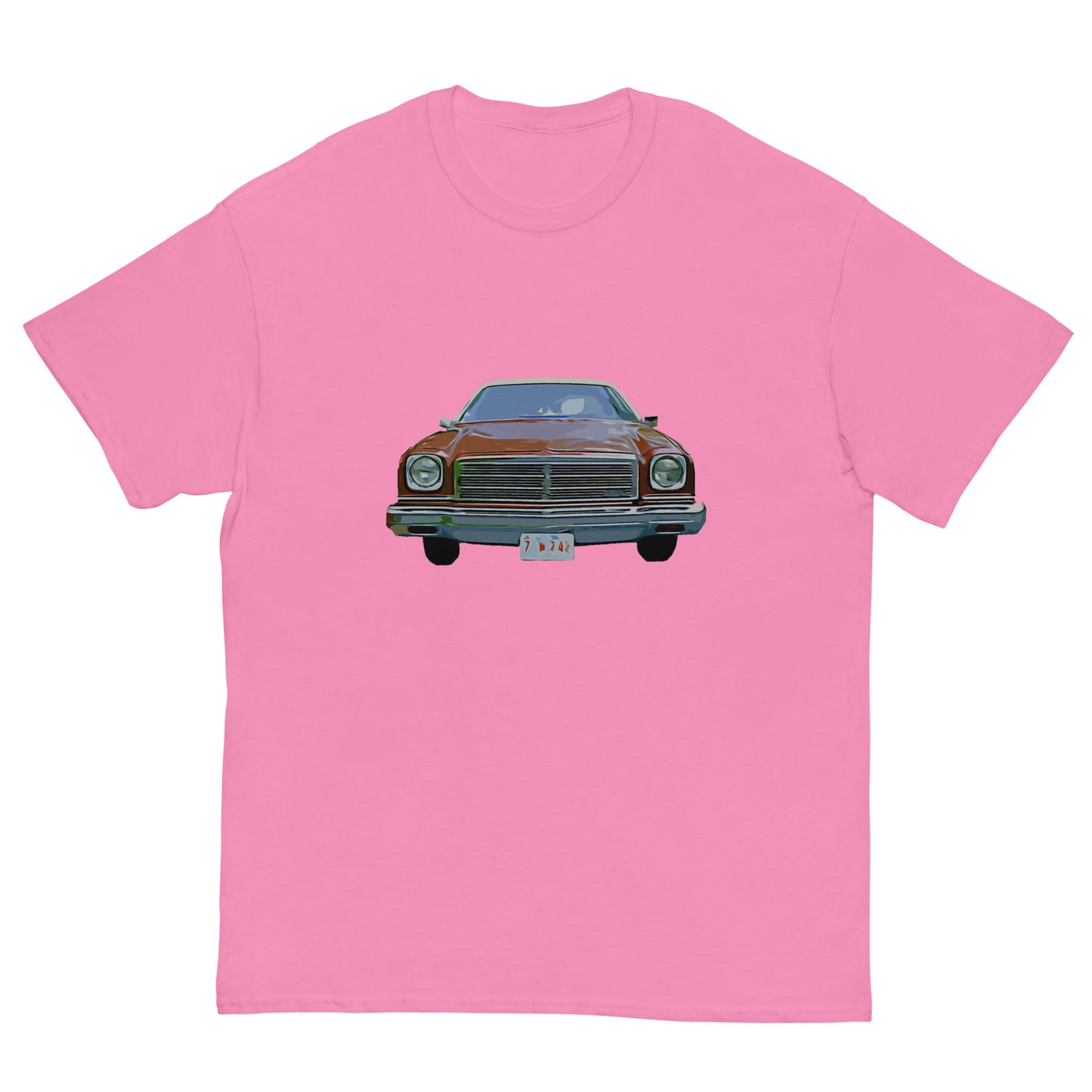 Men's 1974 Malibu Classic Chevelle Front and Back T-Shirt