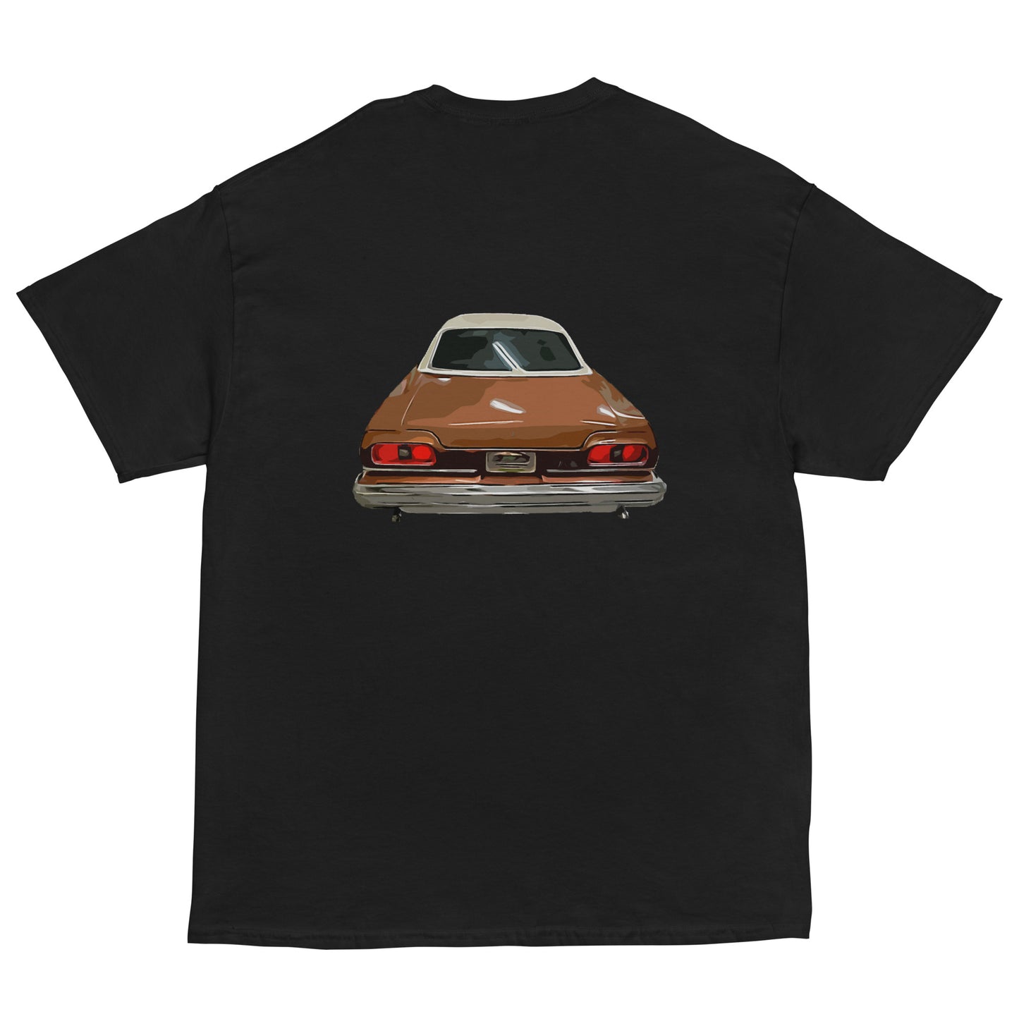 Men's 1974 Malibu Classic Chevelle Front and Back T-Shirt