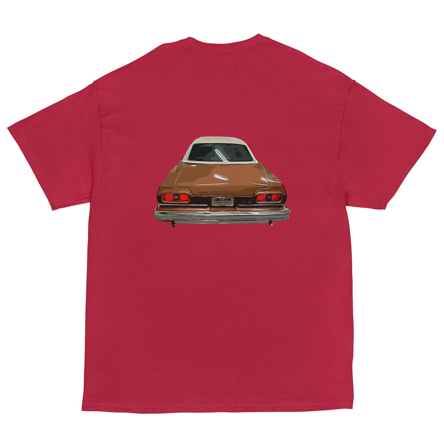 Men's 1974 Malibu Classic Chevelle Front and Back T-Shirt