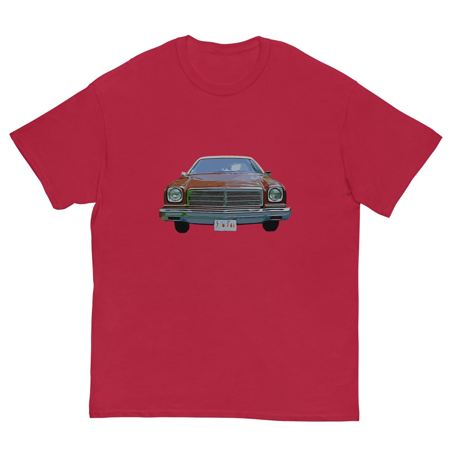 Men's 1974 Malibu Classic Chevelle Front and Back T-Shirt