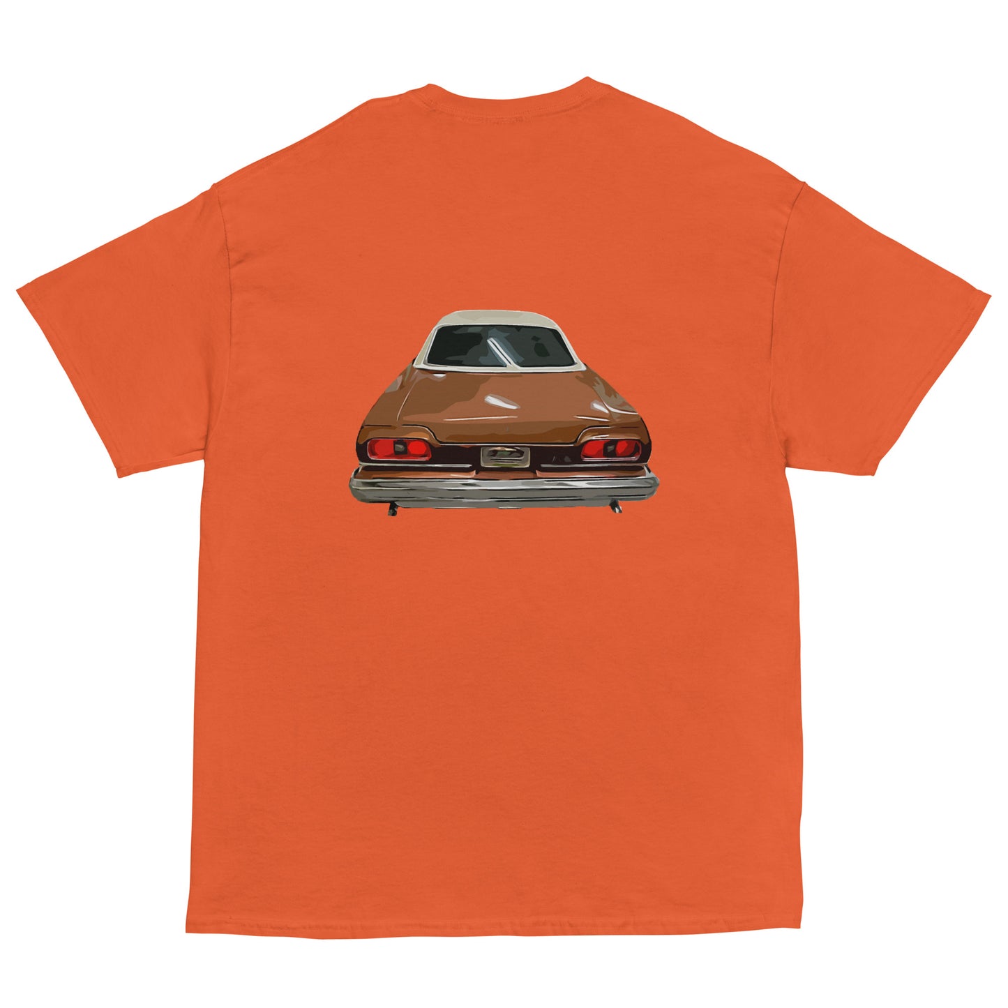 Men's 1974 Malibu Classic Chevelle Front and Back T-Shirt