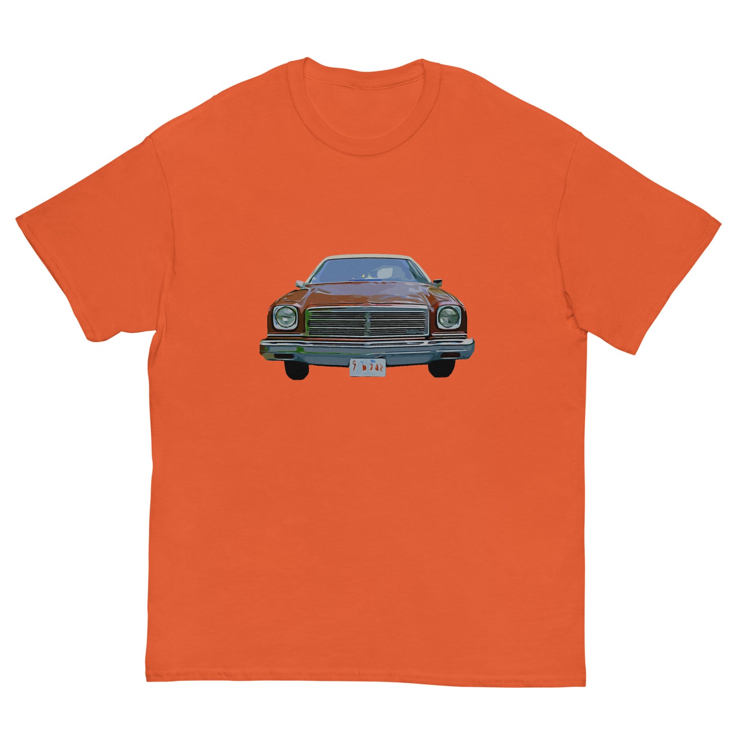 Men's 1974 Malibu Classic Chevelle Front and Back T-Shirt