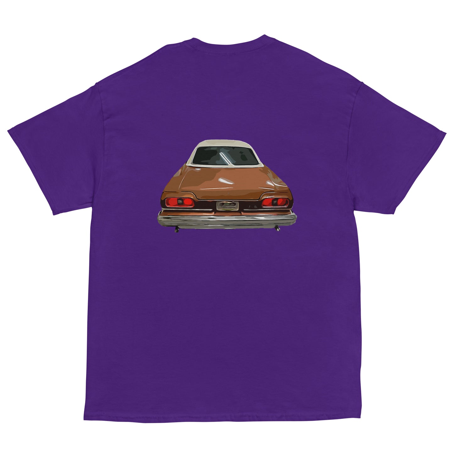Men's 1974 Malibu Classic Chevelle Front and Back T-Shirt