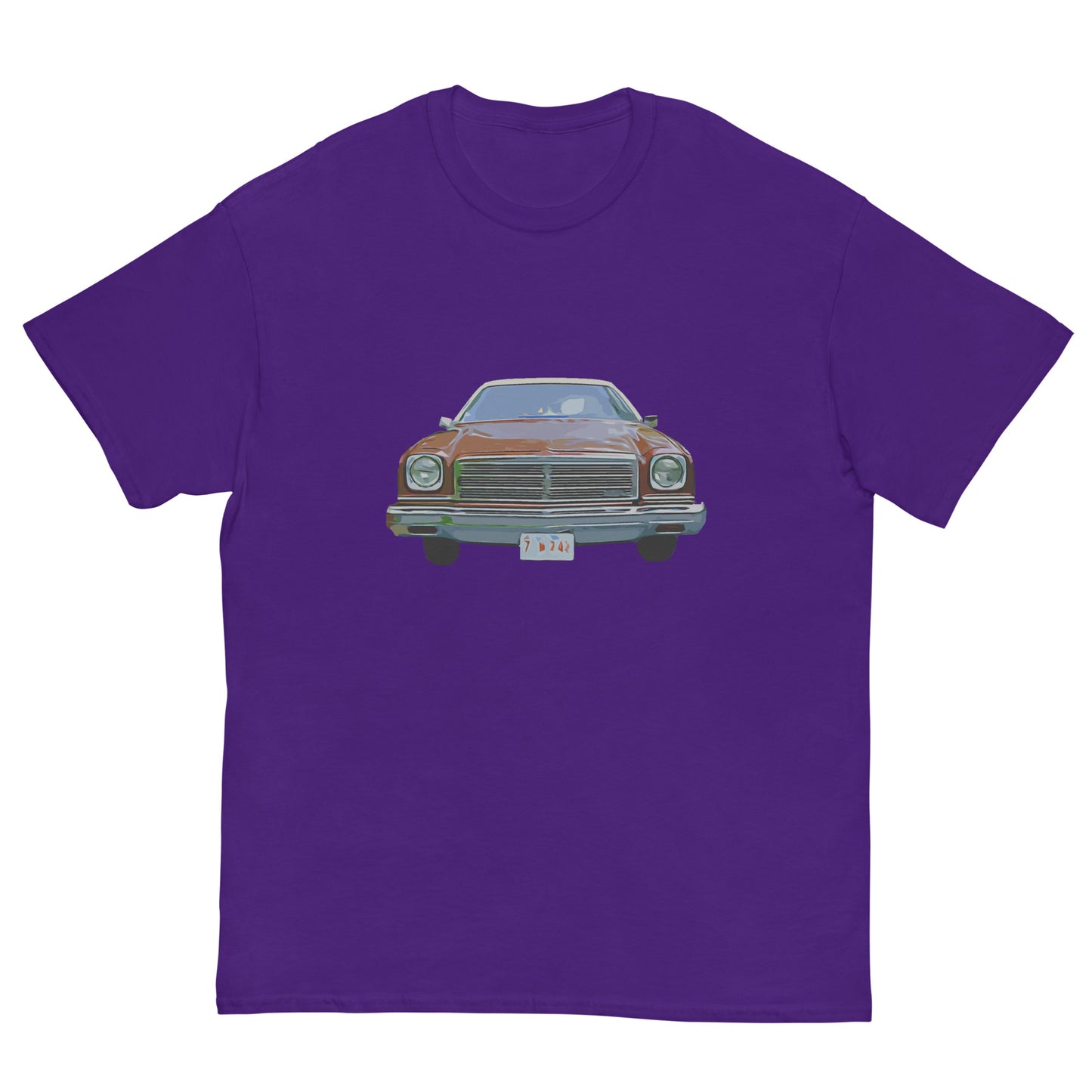 Men's 1974 Malibu Classic Chevelle Front and Back T-Shirt
