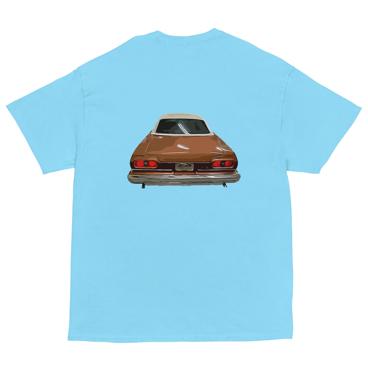 Men's 1974 Malibu Classic Chevelle Front and Back T-Shirt