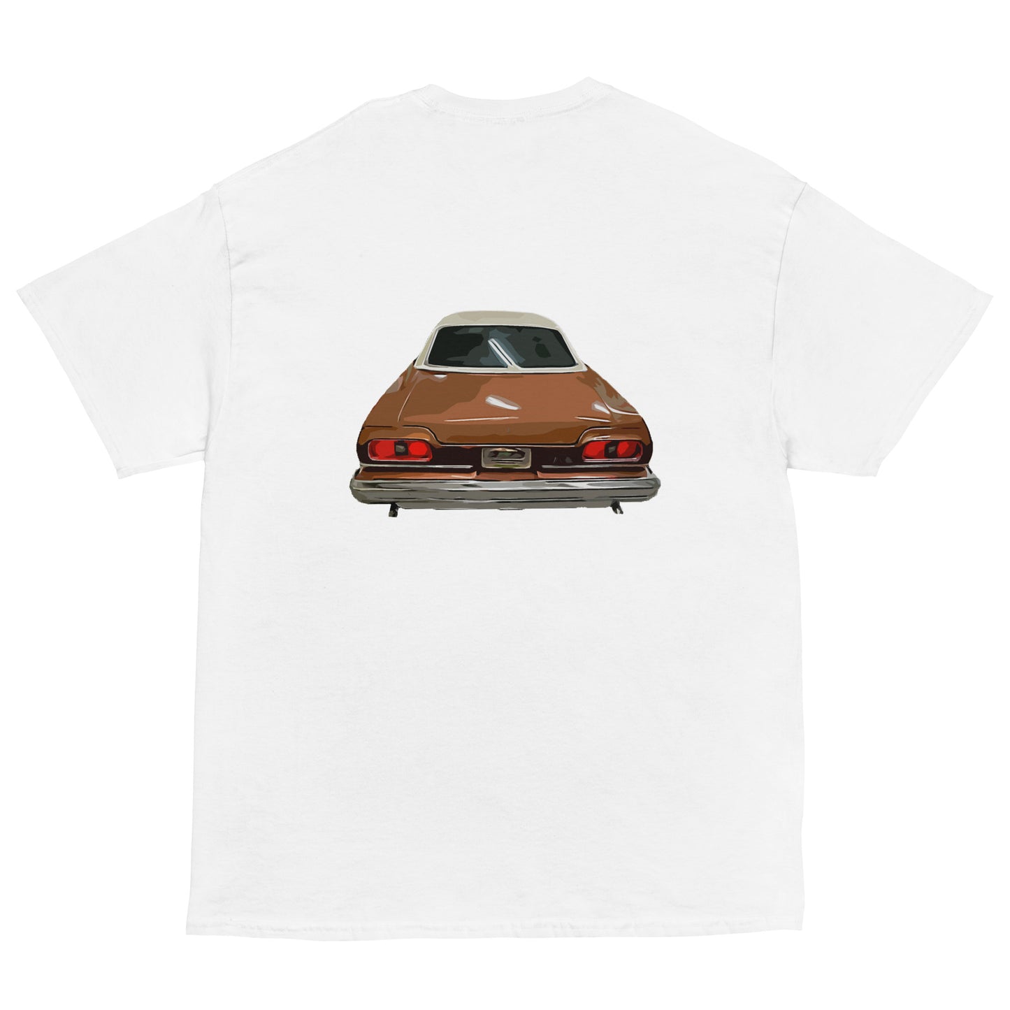 Men's 1974 Malibu Classic Chevelle Front and Back T-Shirt
