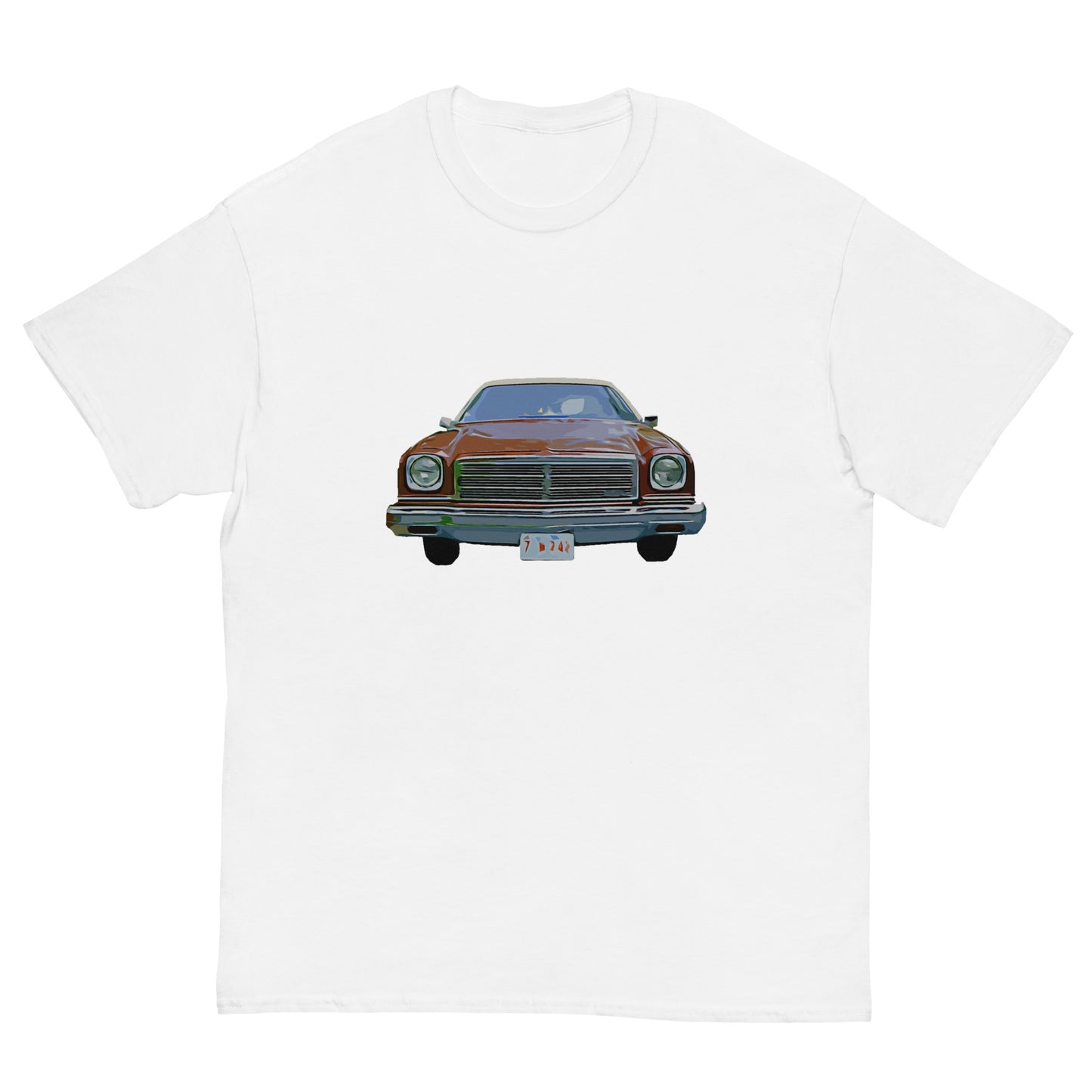Men's 1974 Malibu Classic Chevelle Front and Back T-Shirt