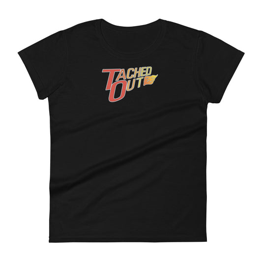 Women's short sleeve Tached Out logo shirt