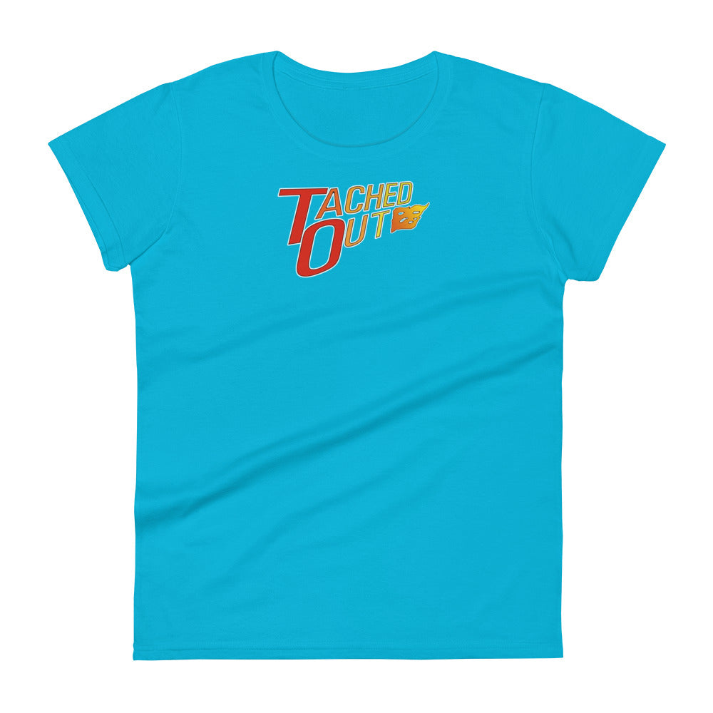 Women's short sleeve Tached Out logo shirt