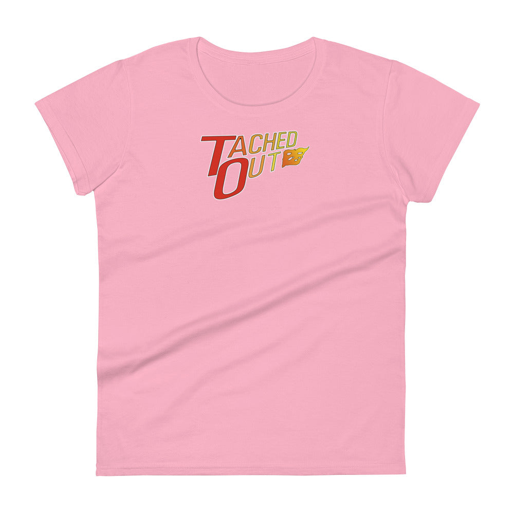 Women's short sleeve Tached Out logo shirt
