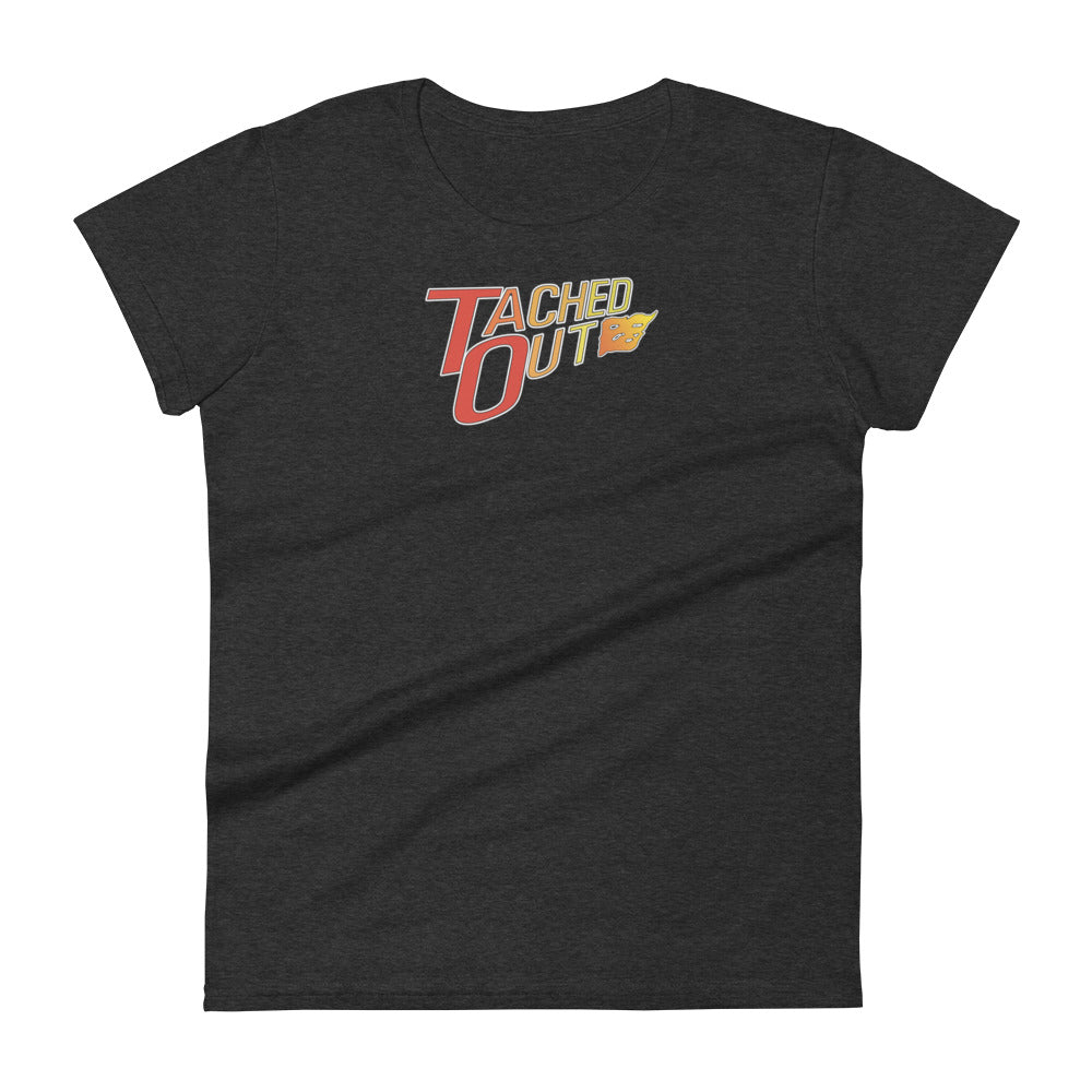 Women's short sleeve Tached Out logo shirt