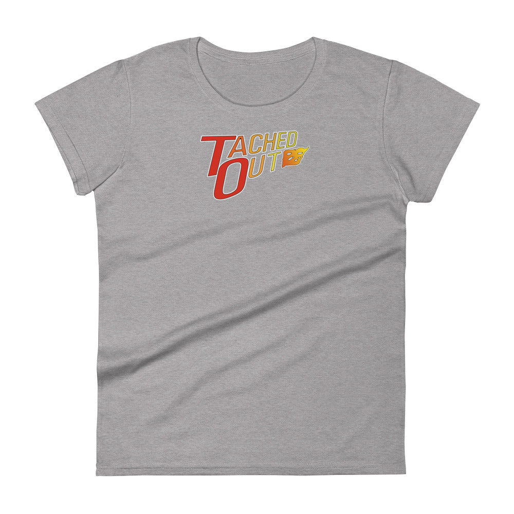 Women's short sleeve Tached Out logo shirt