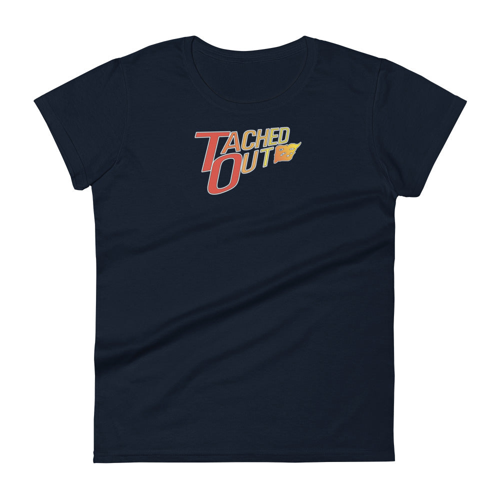 Women's short sleeve Tached Out logo shirt