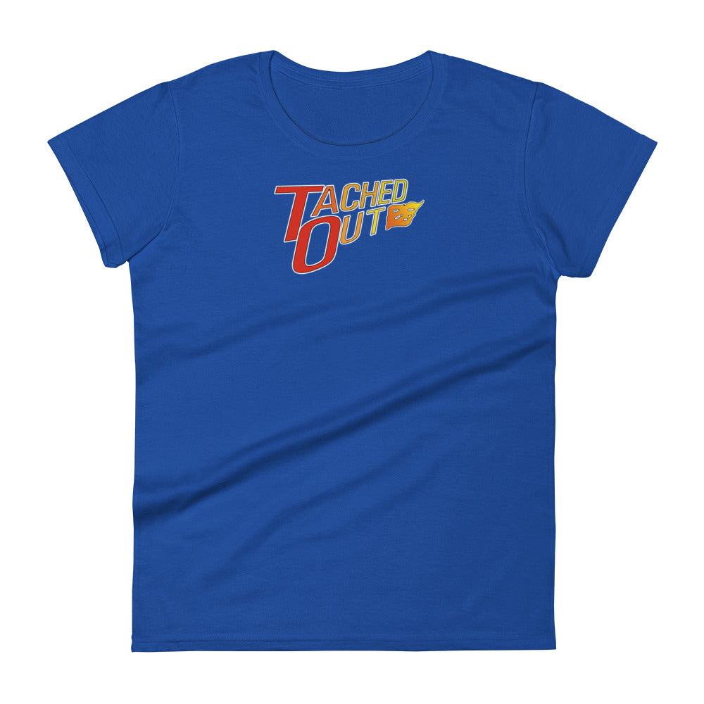 Women's short sleeve Tached Out logo shirt