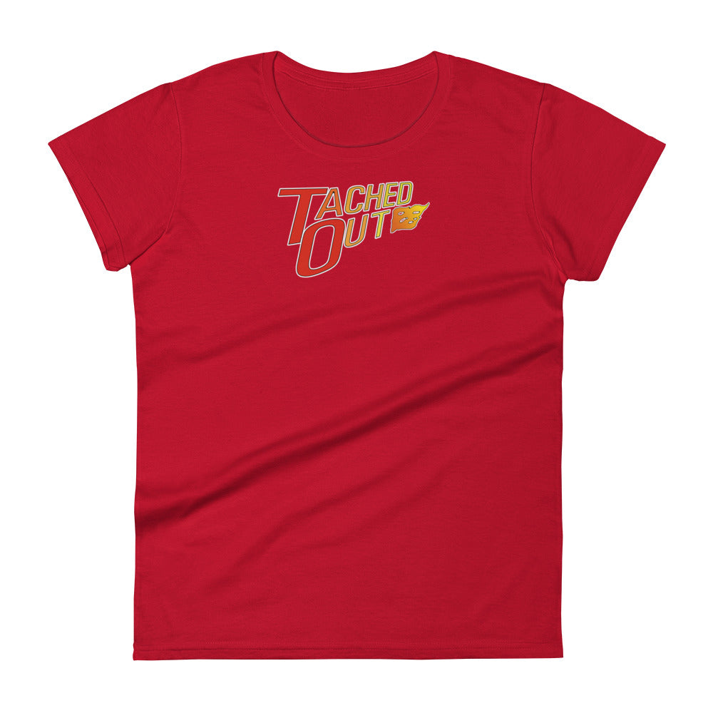 Women's short sleeve Tached Out logo shirt