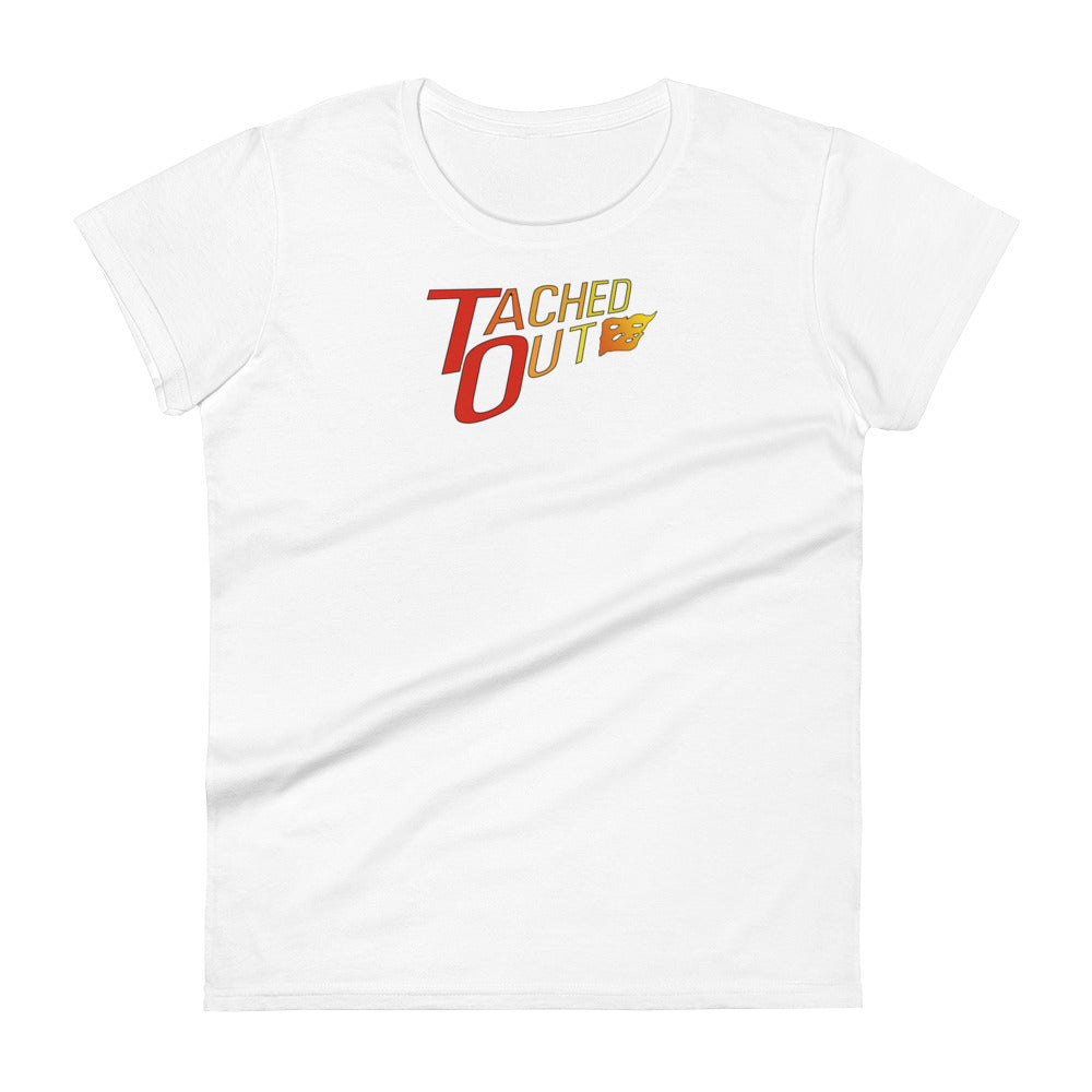 Women's short sleeve Tached Out logo shirt